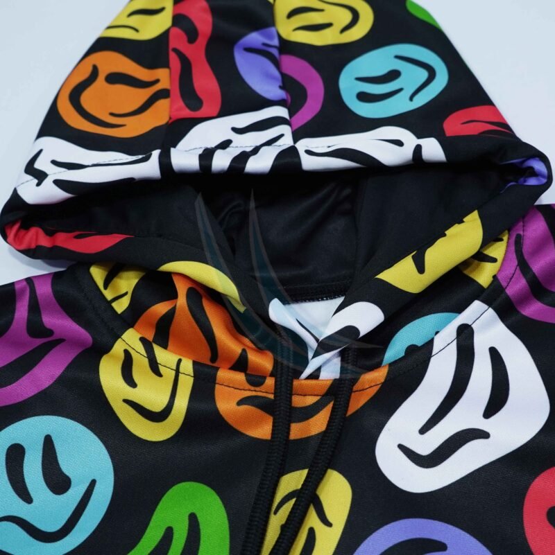 Sublimated Emoji Fusion Hoodie - Image 2