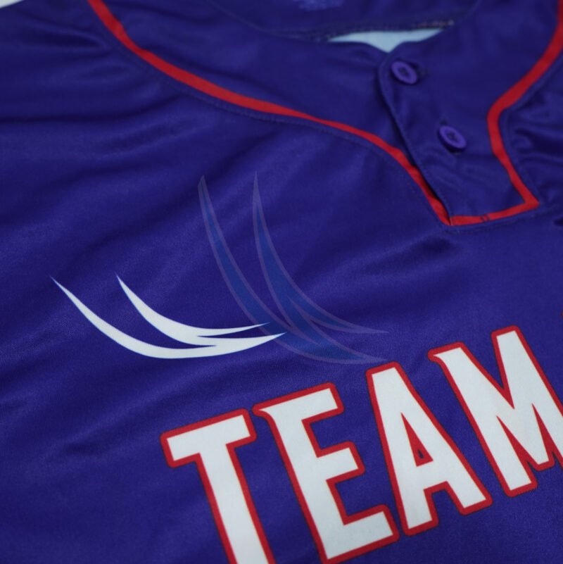 Vintage Sublimated Baseball Jersey two button - Image 2