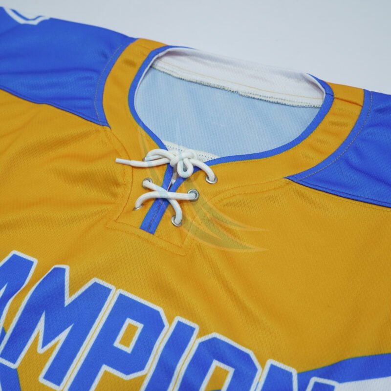 Lace-Neck Sublimated Ice Hockey Jersey - Image 2
