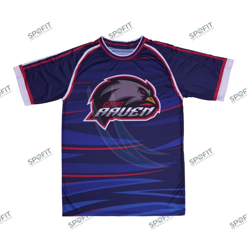Sublimated Raglan Style Sports T-Shirt