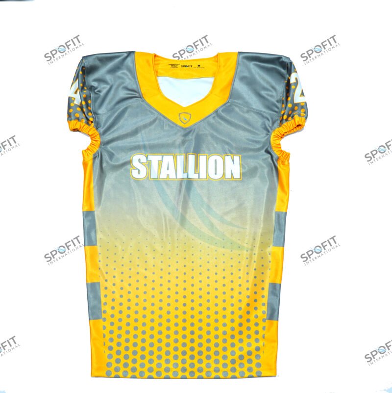 Custom Cap Sleeves V-Neck American Football Jersey | Premium Quality