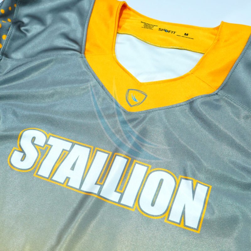 Custom Cap Sleeves V-Neck American Football Jersey | Premium Quality - Image 3