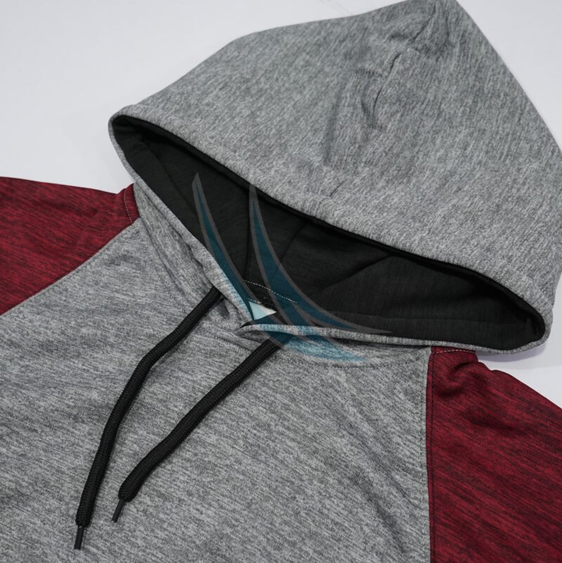  Panel Sleeved Pull Over Hoodie