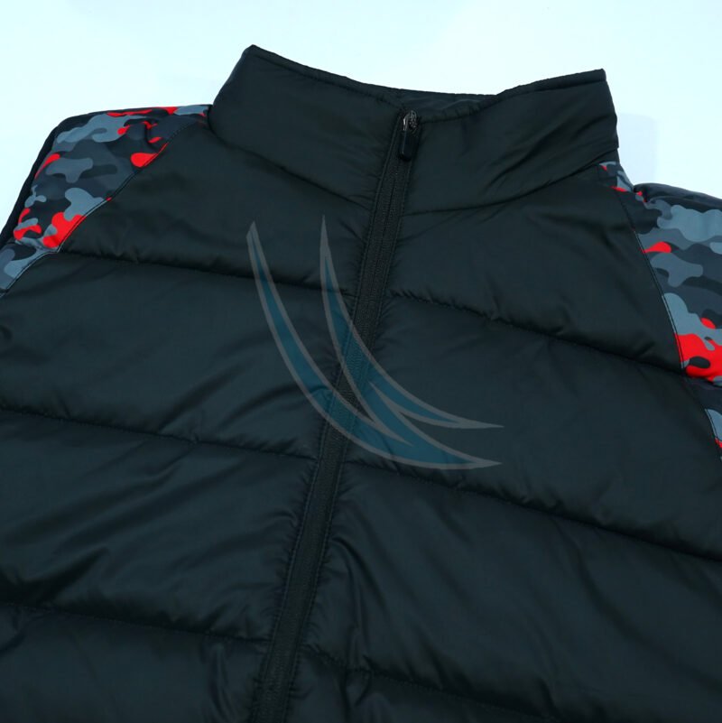 Minimalist Puffer Vest- Sleek Sleeveless Design - Image 2