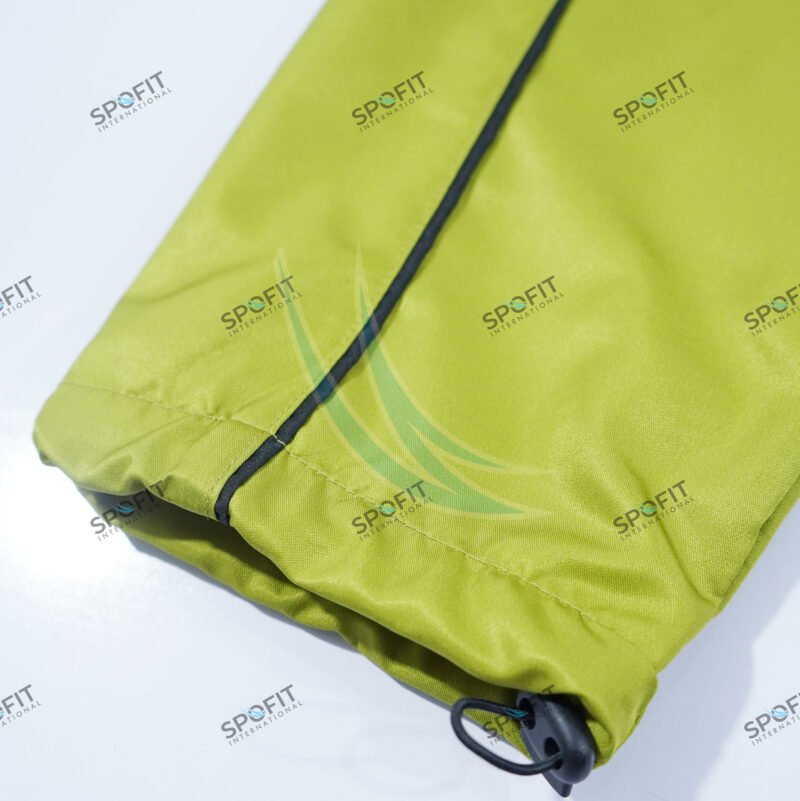 Olive Track Pant with Bungee Cord