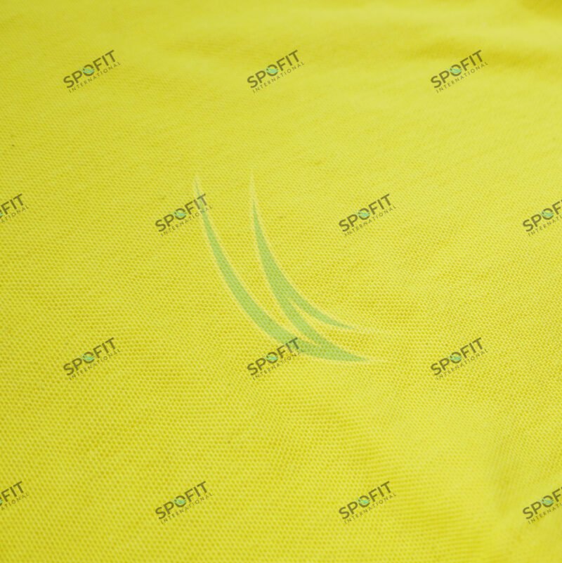 Attractive Lime Yellow Baby Girl Polo Shirt - Twirled Style - Image 3