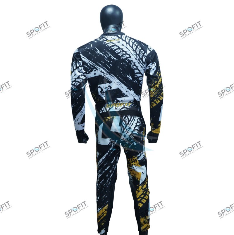 Elite Sublimated Motocross Uniform Set - Knee Brace Support - Image 4