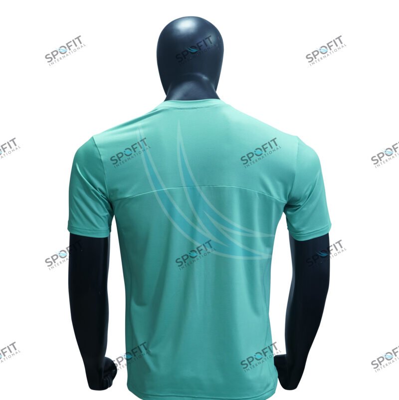 Comfortable Round Neck Shirt: 100% Polyester Raglan Style - Image 3