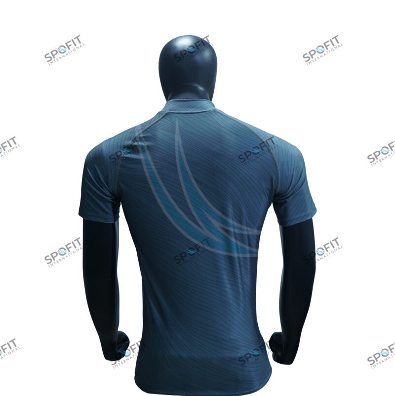 Comfortable Compression T-shirt, Athletic Round Neck - Image 3