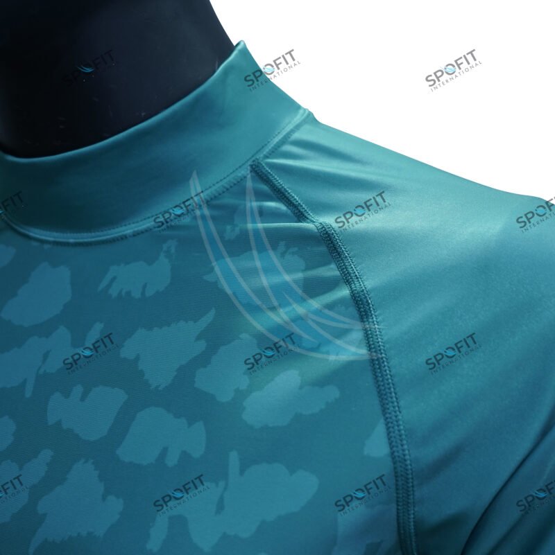 Elite Long Sleeved Compression Tee, Durable Spandex - Image 2
